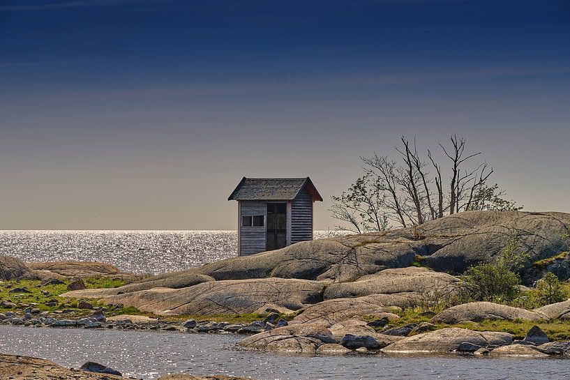 Fishing hut on the Baltic Sea by Geertjan Plooijer