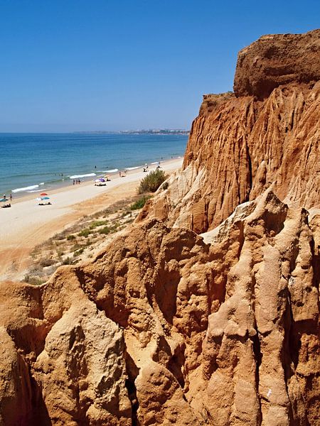 Praia Falesia near Albufeira, Algarve by insideportugal