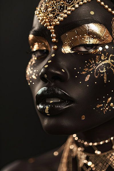 Goldene Göttin von Poster Art Shop