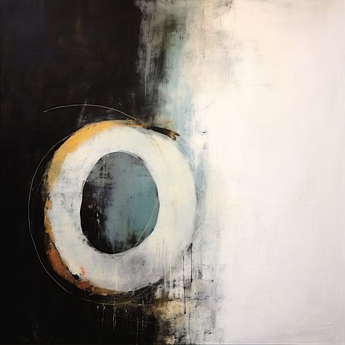 Abstrait moderne aux contrastes marqués