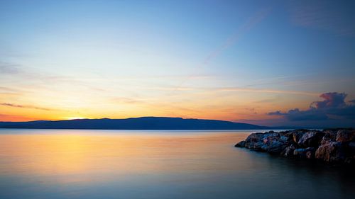 Juste avant le coucher du soleil