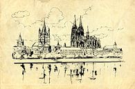 Cologne on the Rhine by Dirk H. Wendt thumbnail