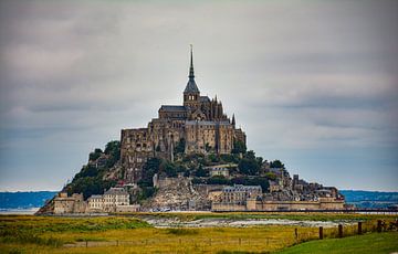 Mont Saint-Michel Frankrijk van Martine Moens
