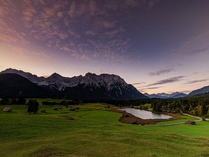 Idyllische. Morgenstimmung am Karwendel - Idyllische ochtendstemming in het Karwendel