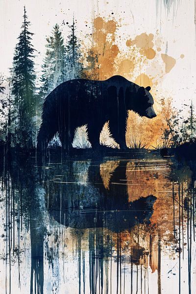 Ours en milieu naturel par Imperial Art House