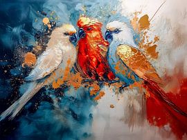 Vögelchen am Klatschbaum