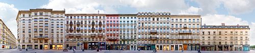 Lyon Rue Victor Hugo Architecture Panorama