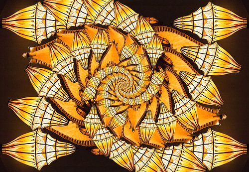 Abstract werk in Art Deco stijl
