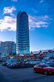 Abendstunden an einen Frühlingstag in der wunderschönen Saale Stadt Jena - Thüringen - Deutschland von Oliver Hlavaty