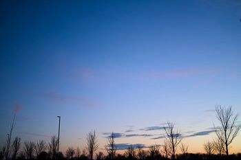 Stille nach Sonnenuntergang