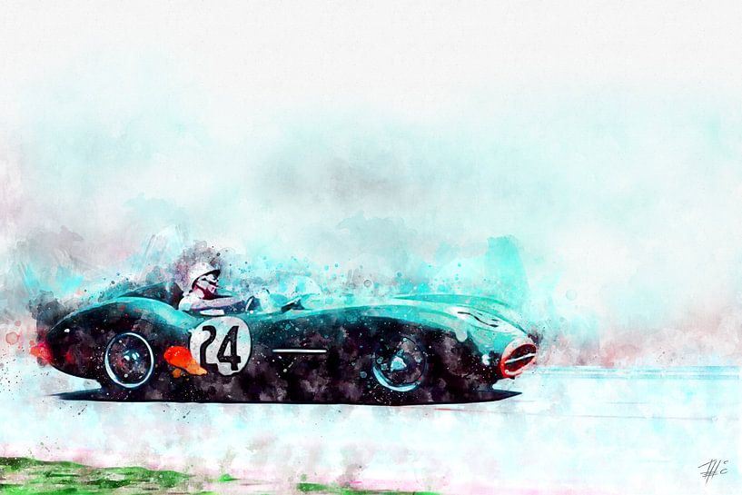 Stirling Moss DBR1 par Theodor Decker