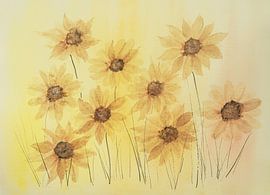 Aquarel part 42 van Tania Perneel