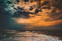 Zonsondergang aan de Oostzee