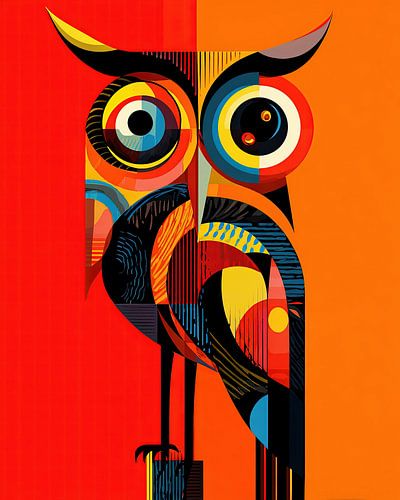 PopArt Bewaker van de verdeelde kleuren