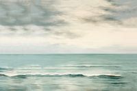 Softfocus-Meereslandschaft