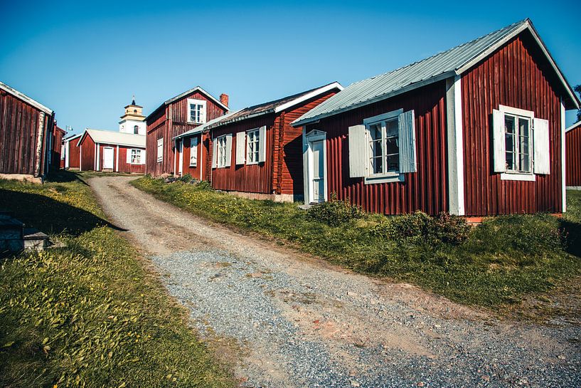 Kirchdorf Gammelstad in Schweden von Expeditie Aardbol
