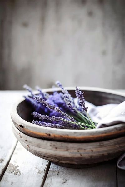 Lavender In Bowl by Treechild