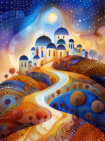 Greece by night by haroulita