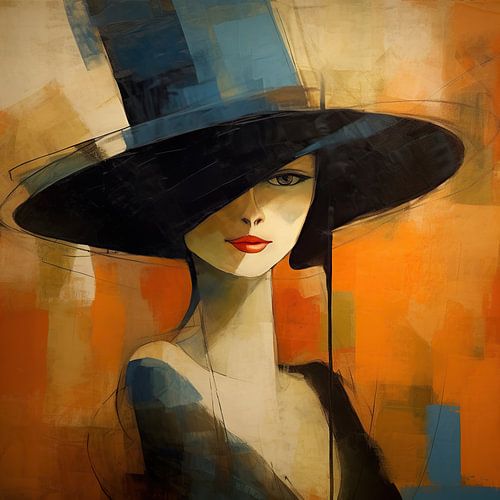 Portrait abstrait