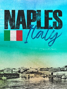 Naples Italy by Printed Artings