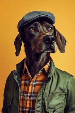 Plott Hound by Poster Art Shop