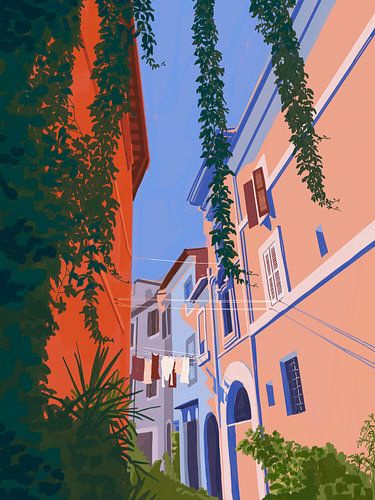 Straßen von Rom von Goed Blauw