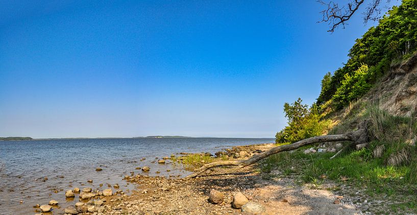 Naturstrand, Lagune in Lietzow, Großer Jasmunder Bodden von GH Foto & Artdesign