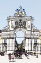 Der Arco da Rua Augusta in Lissabon, von Berthold Werner Miniaturansicht
