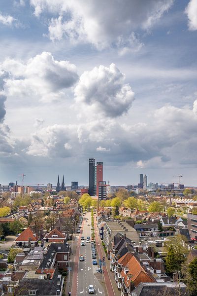 Skyline von Tilburg - stehend von Henri Boer Fotografie