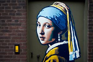 Girl with a Pearl Earring - Berlin by DNH Artful Living