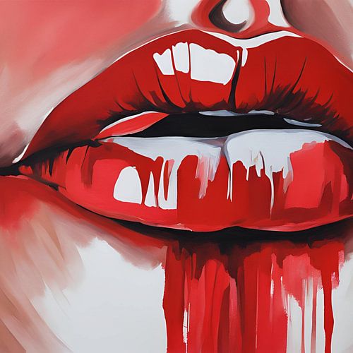 Bâton à lèvres rouge Vibrations 1.1