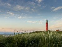 Die blaue Stunde an der Küste von Texel
