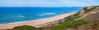 prachtig kustlandschap Bordeira strand, Algarve
