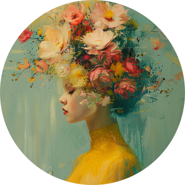Het meisje en de bloemen van Carla Van Iersel