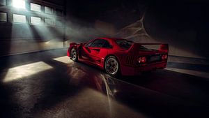 The Ferrari Big 5 - Ferrari F40 by Gijs Spierings sur Gijs Spierings