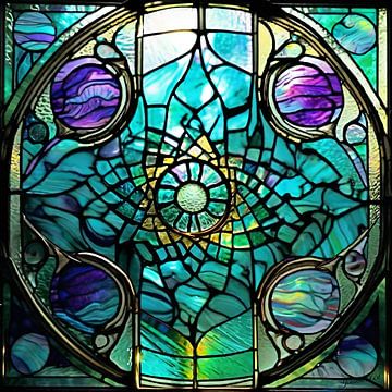 Mystical world of glass 1 van Johanna's Art