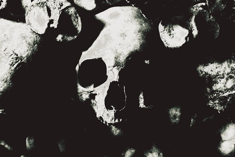 Skull thinker by Monfrey Cavalier