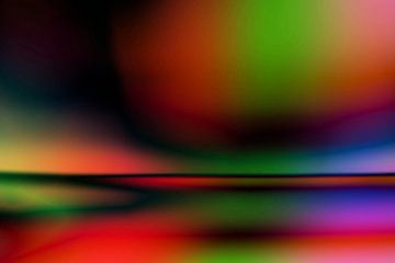 Linear red landscape 444 by Claudia Gründler