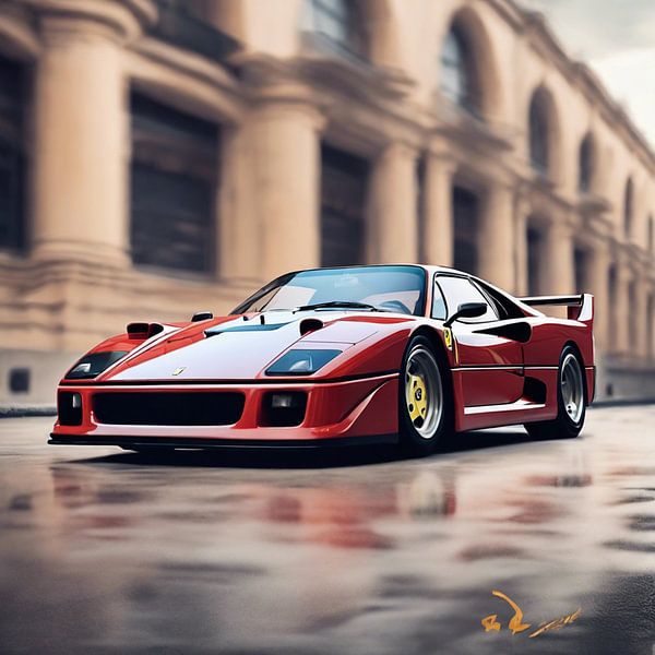 Ferrari F40 1987 von kevin gorter