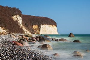 Kreidefelsen an der Küste der Ostsee auf der Insel Rügen