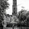Domtoren Utrecht gezien vanaf de Bemuurde Weerd (2)  van André Blom Fotografie Utrecht