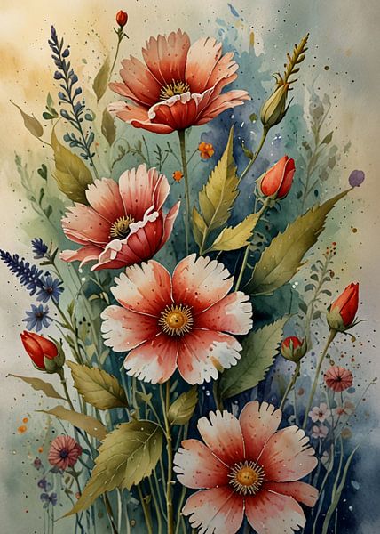 alte Blumen von Giandra Safaraz