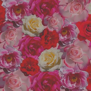 Een symfonie van rozen van Artistic