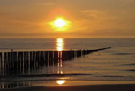 Zonsondergang von Jacques van Meer