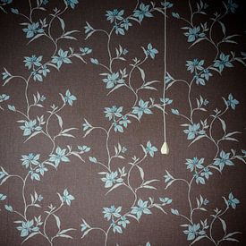 Pull cord for floral wallpaper by Jille Zuidema