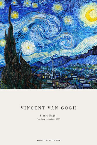 Vincent van Gogh - Starry Night by Old Masters