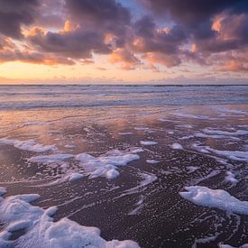 Strand bij Domburg van Sander Poppe