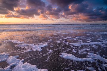 Strand bij Domburg van Sander Poppe