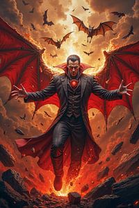 Dark Fantasy Edition: DRACULA - Der Vampir aus dem Reich der Finsternis | Kunst & Fine Art Prints