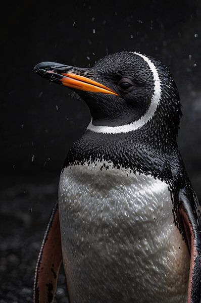 Detailed realistic penguin photo by Art & Soul Creations